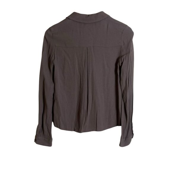 Frank and Oak‎ light brown button down shirt. Size small - Picture 8 of 9